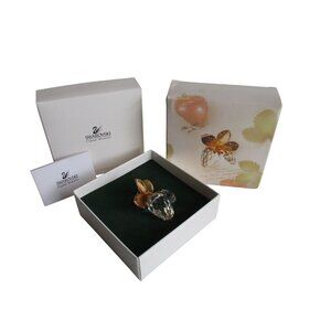 *SWAROVSKI Crystal Memories Strawberry Pin Brooch - NIB